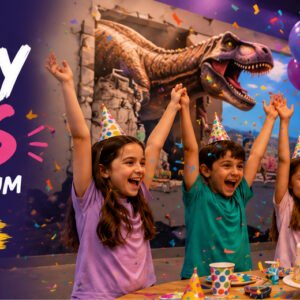 Birthday Party at the 3D Fun Art Museum for Kids