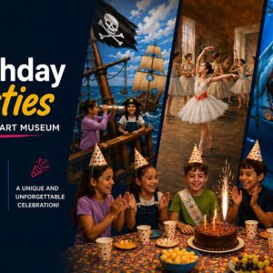 Birthday Party at the 3D Fun Art Museum