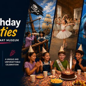 Birthday Party at the 3D Fun Art Museum